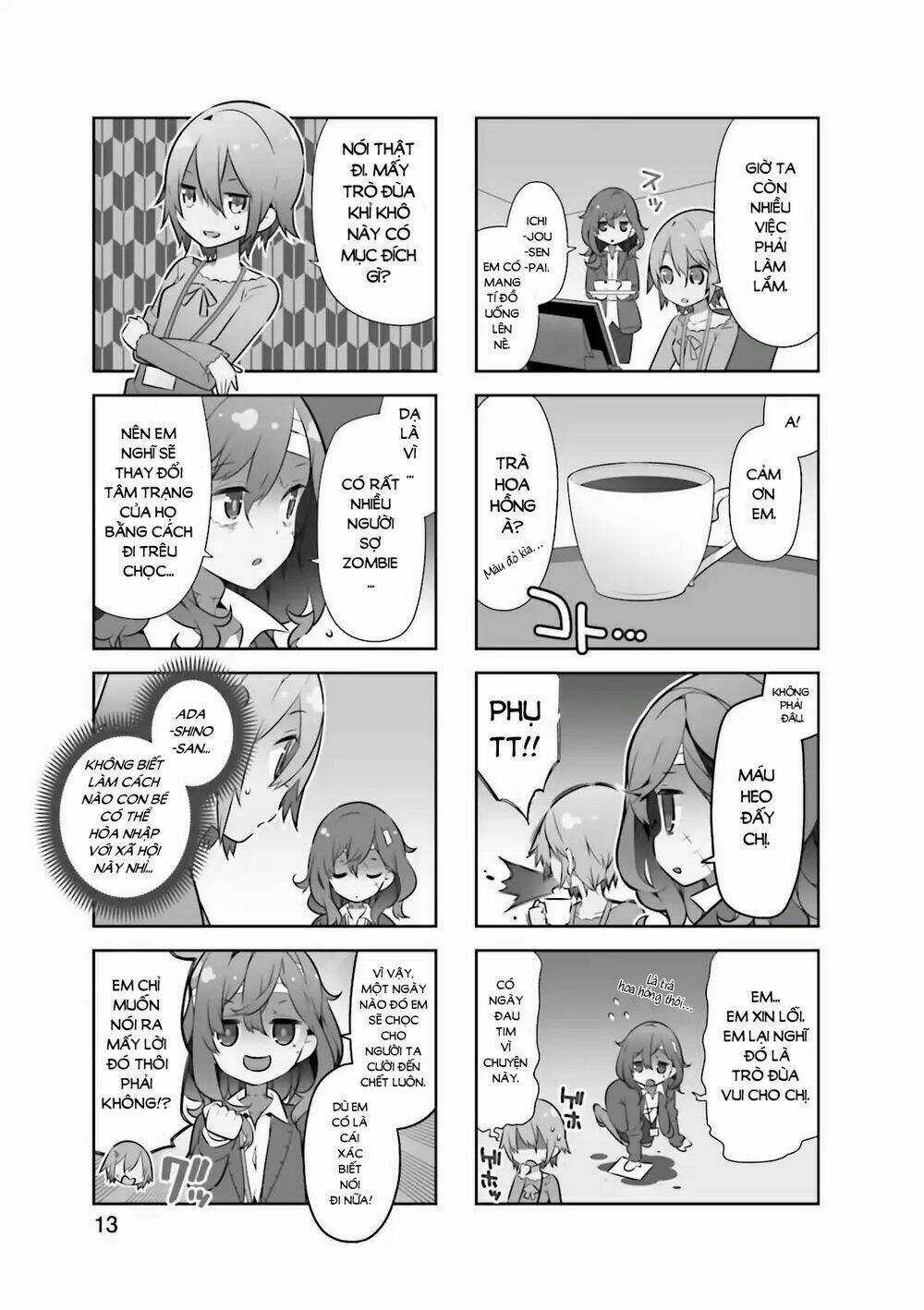 Adashino-San Wa Sude Ni Shinderu Chapter 2 trang 2