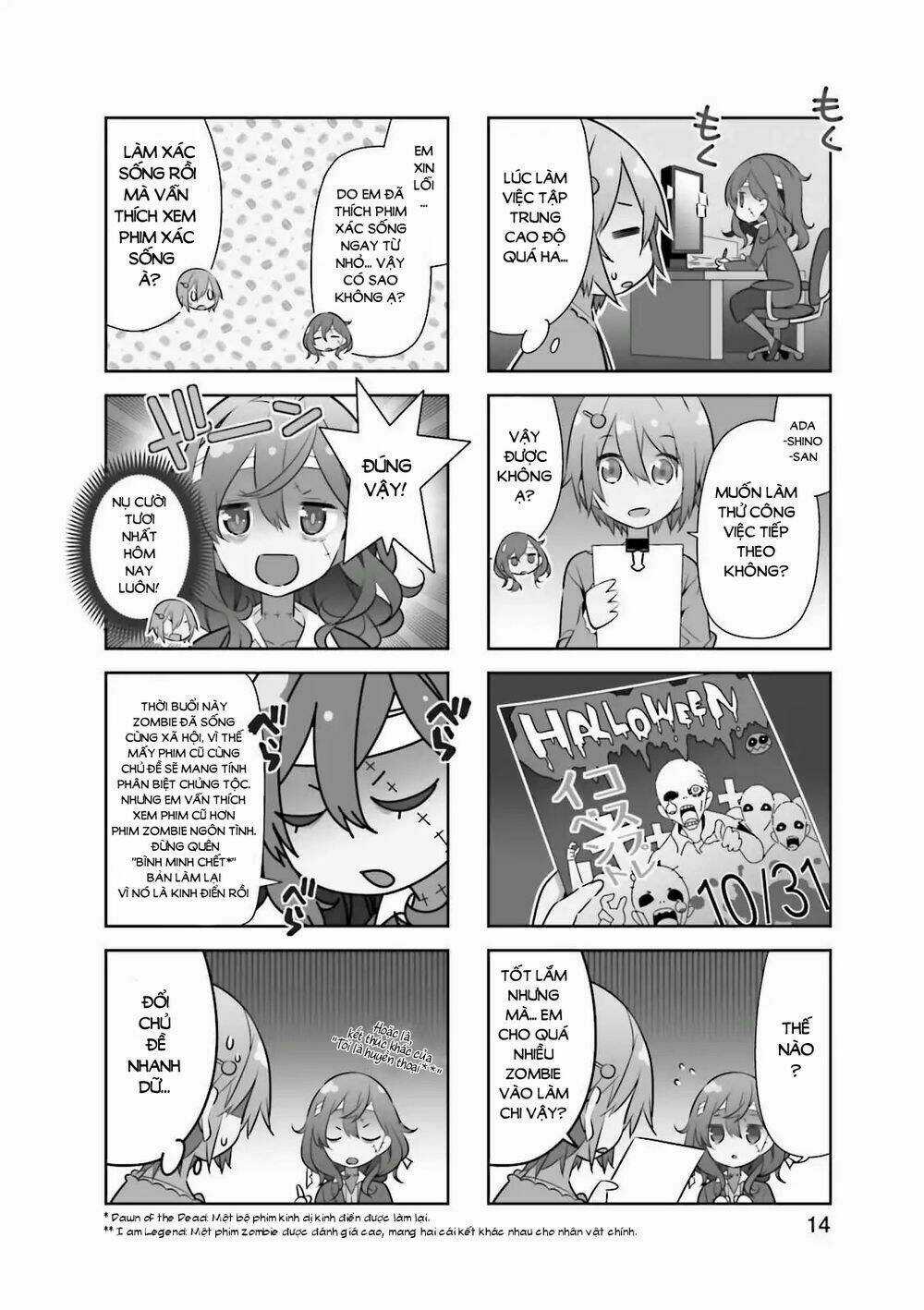 Adashino-San Wa Sude Ni Shinderu Chapter 2 trang 3