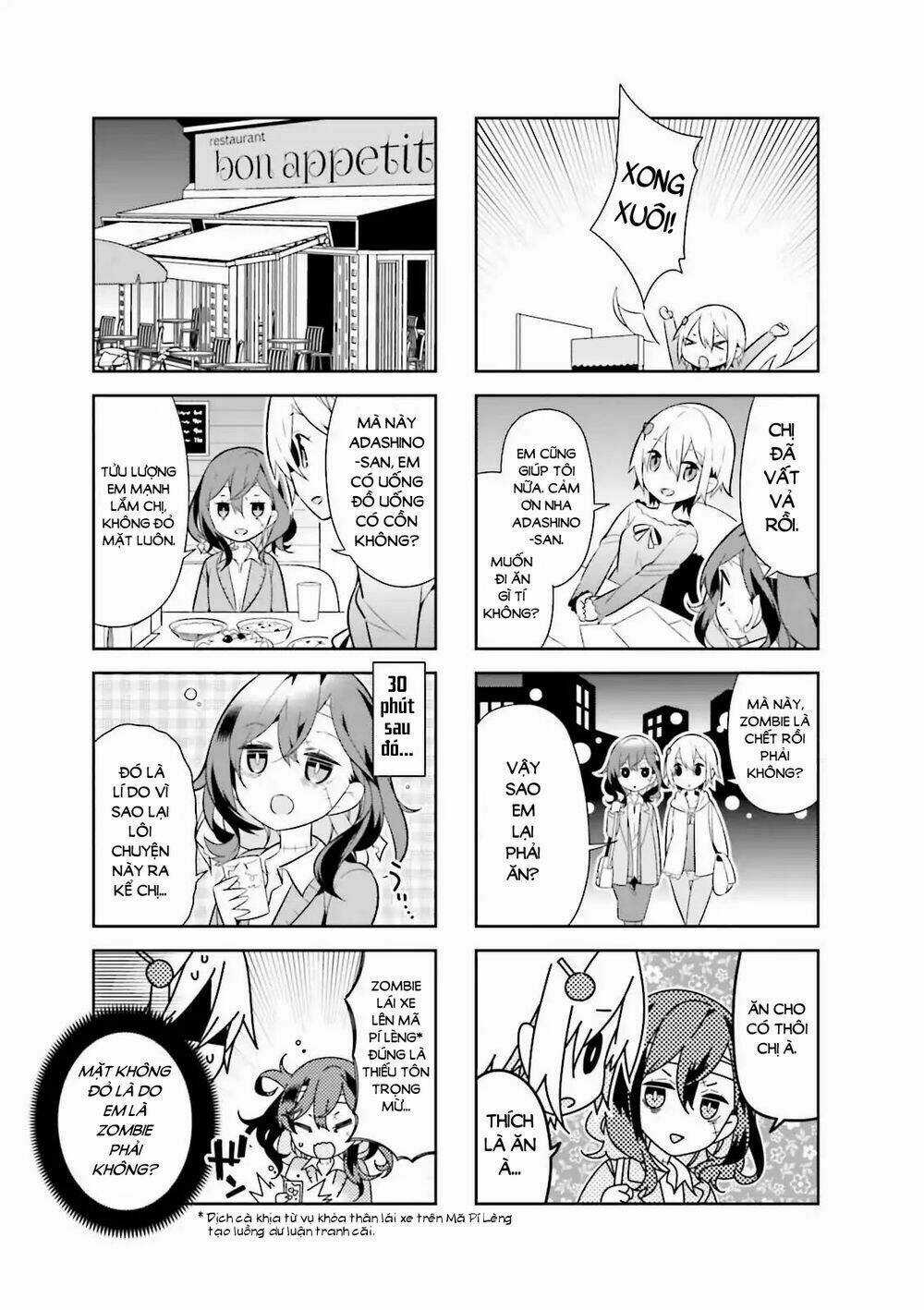 Adashino-San Wa Sude Ni Shinderu Chapter 2 trang 6