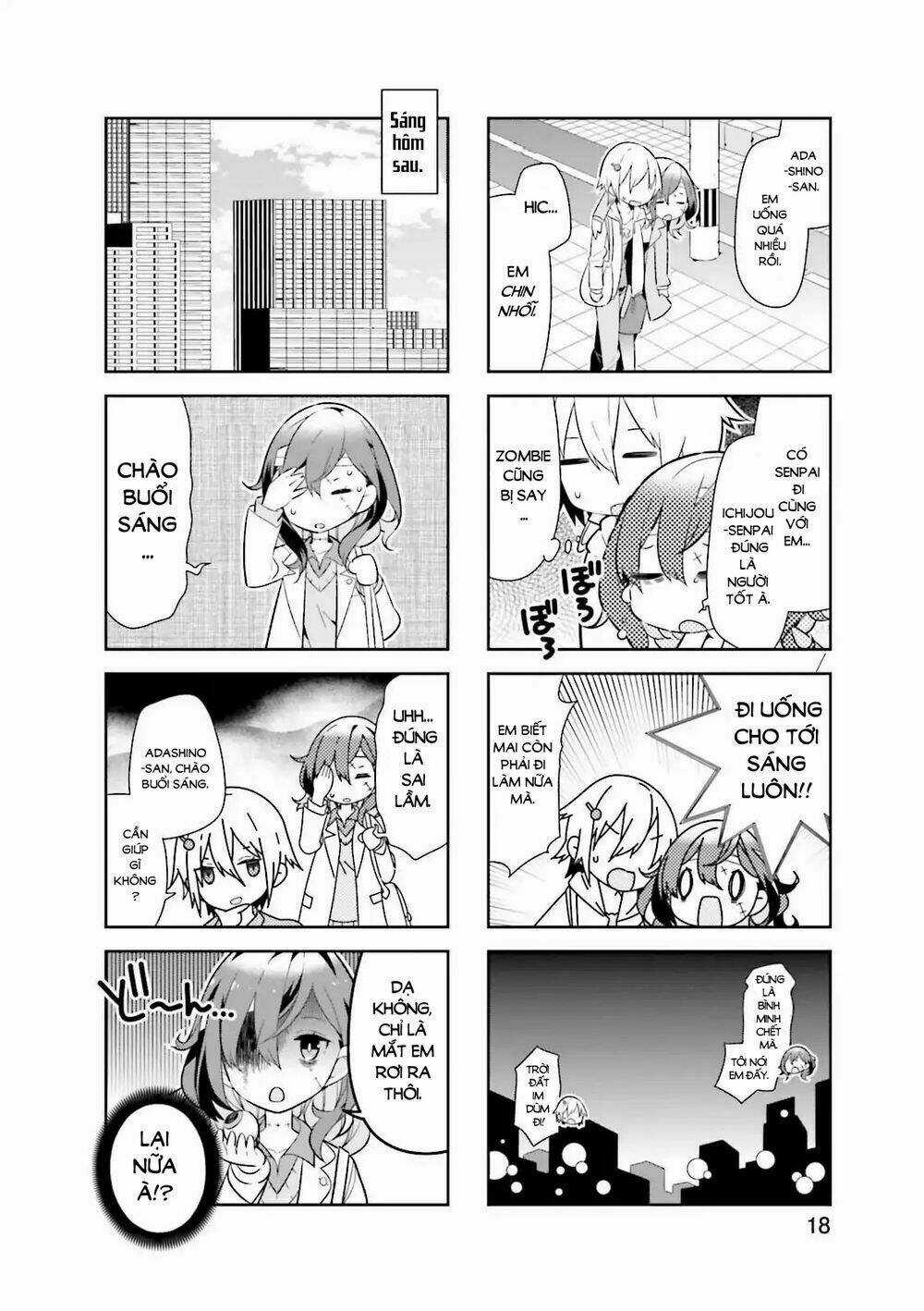 Adashino-San Wa Sude Ni Shinderu Chapter 2 trang 7