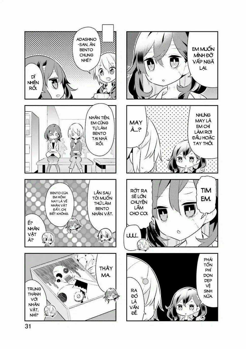 Adashino-San Wa Sude Ni Shinderu Chapter 4 trang 3