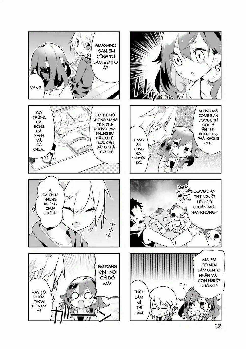 Adashino-San Wa Sude Ni Shinderu Chapter 4 trang 4