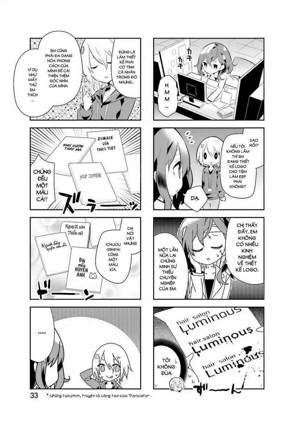 Adashino-San Wa Sude Ni Shinderu Chapter 4 trang 5