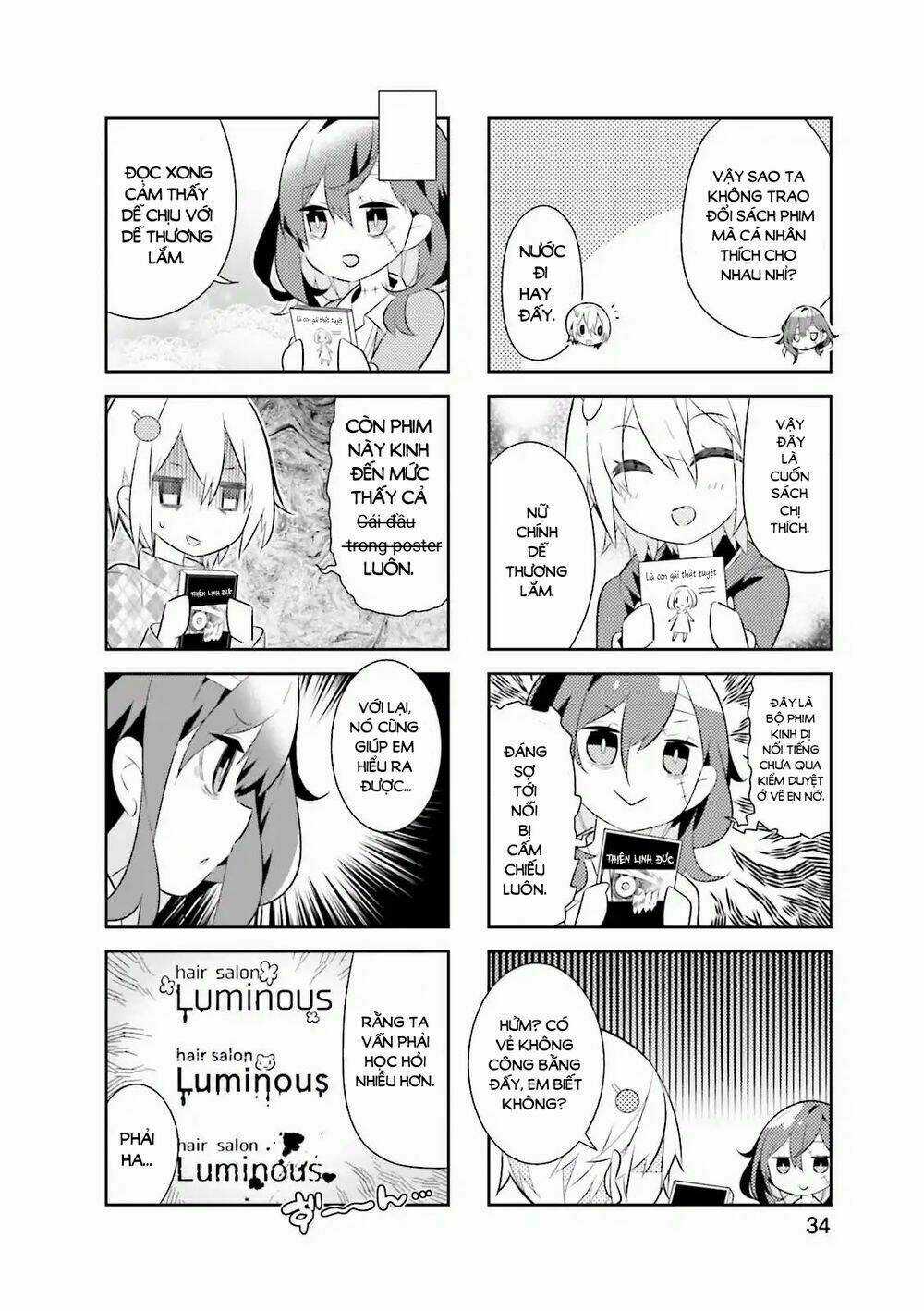 Adashino-San Wa Sude Ni Shinderu Chapter 4 trang 6