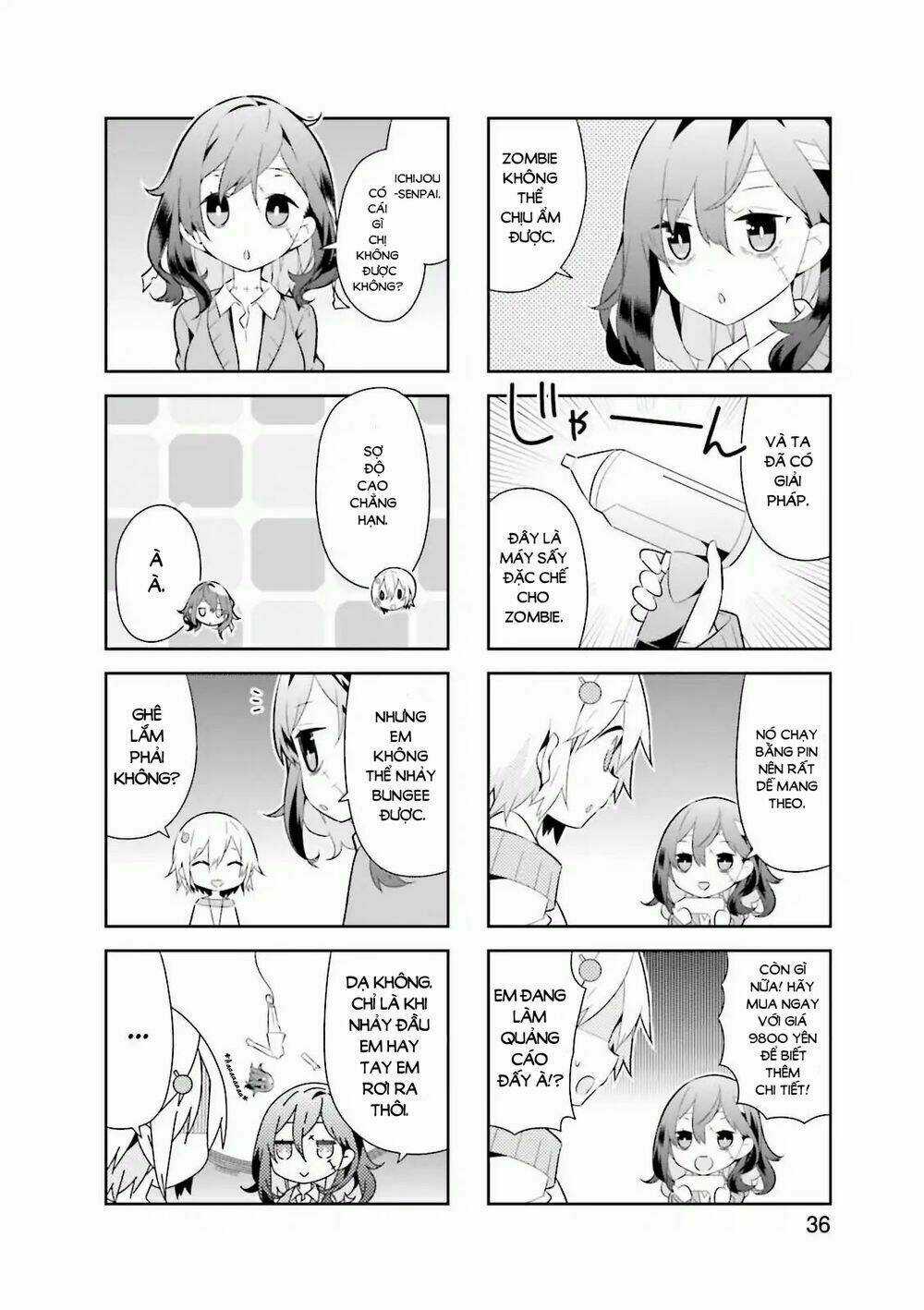 Adashino-San Wa Sude Ni Shinderu Chapter 5 trang 2