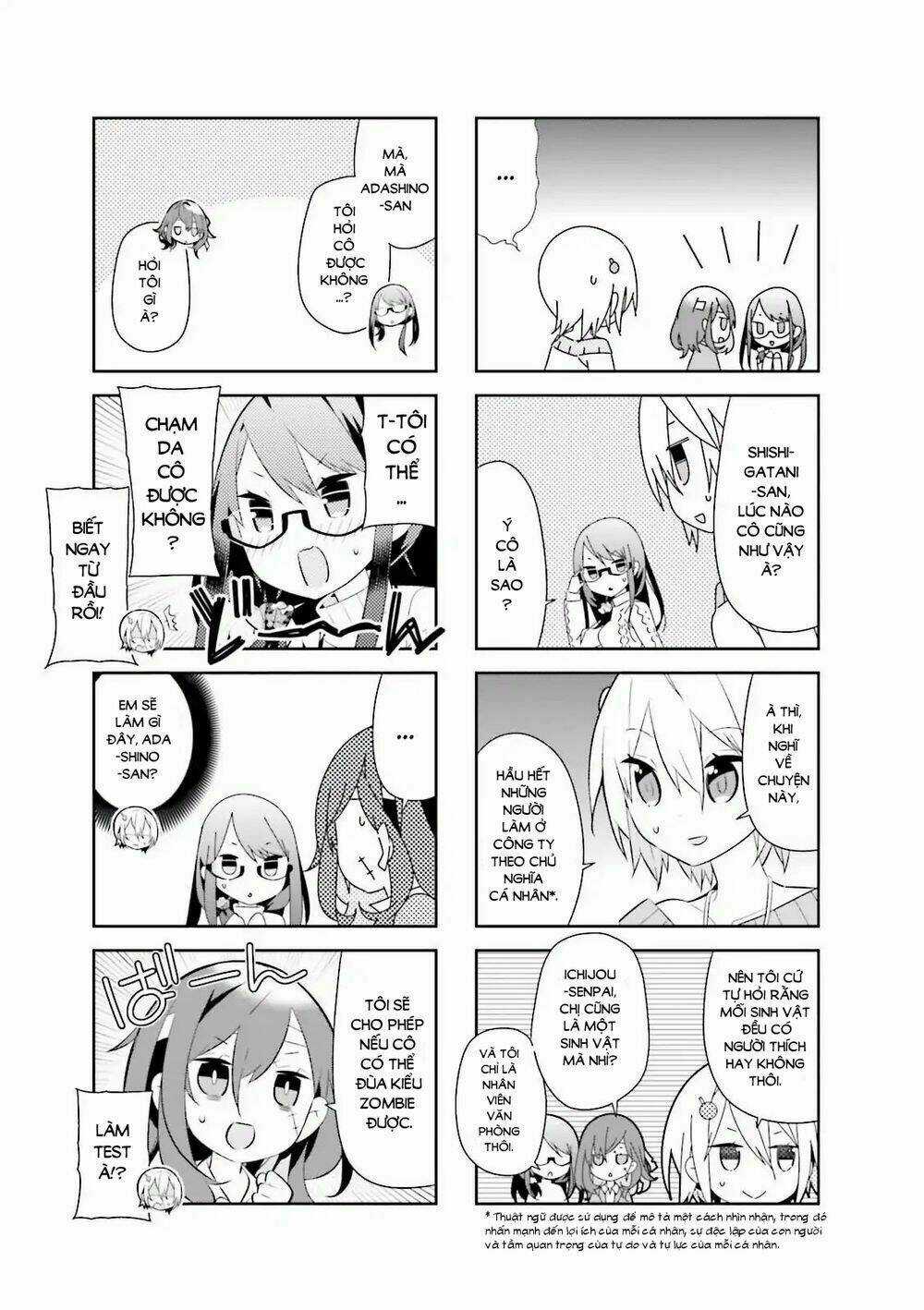 Adashino-San Wa Sude Ni Shinderu Chapter 5 trang 7