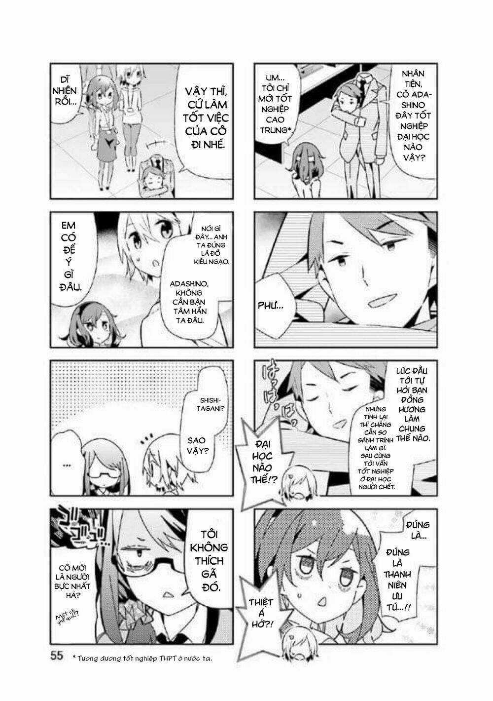 Adashino-San Wa Sude Ni Shinderu Chapter 7 trang 4