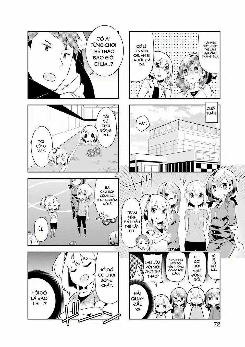 Adashino-San Wa Sude Ni Shinderu Chapter 9 trang 3