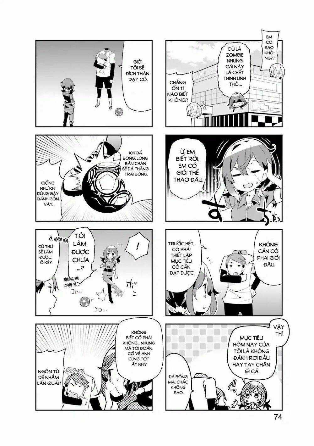 Adashino-San Wa Sude Ni Shinderu Chapter 9 trang 5