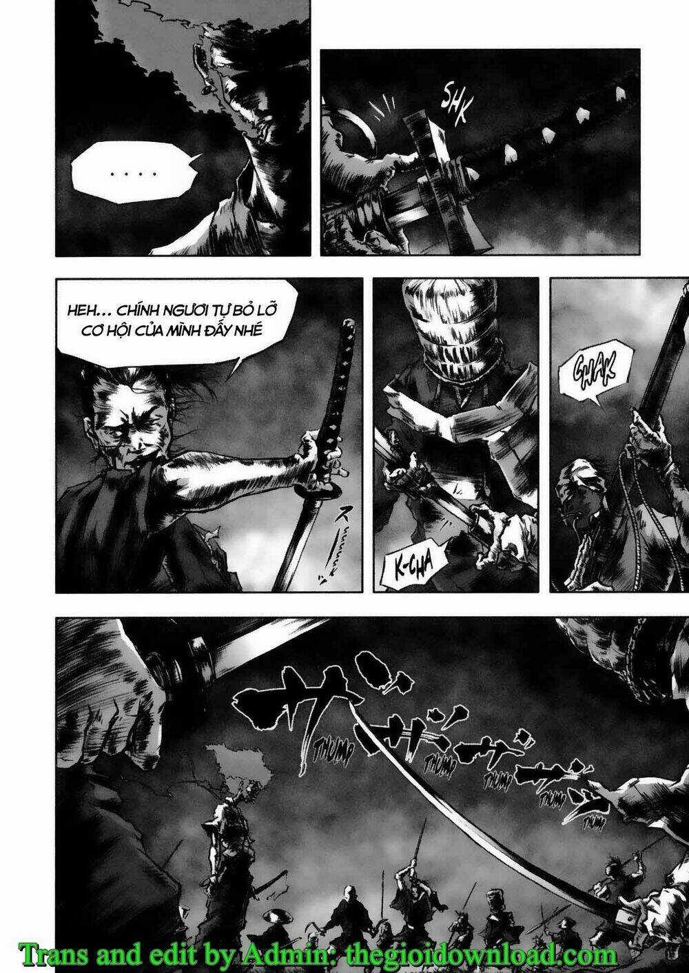 Afro Samurai - Samurai Báo Thù Chapter 1 trang 15