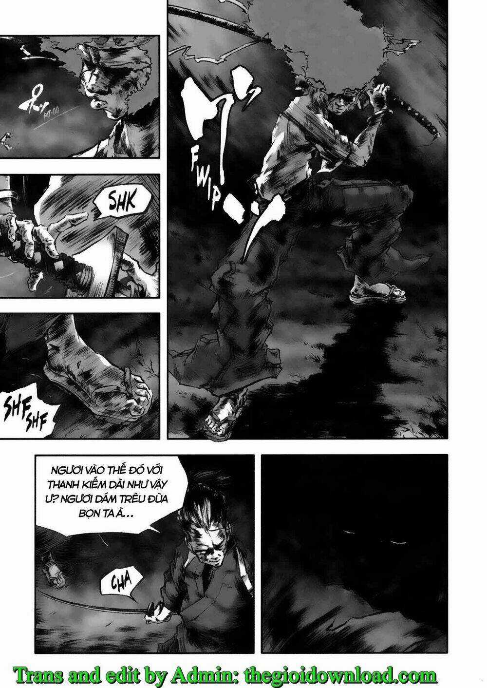 Afro Samurai - Samurai Báo Thù Chapter 1 trang 16