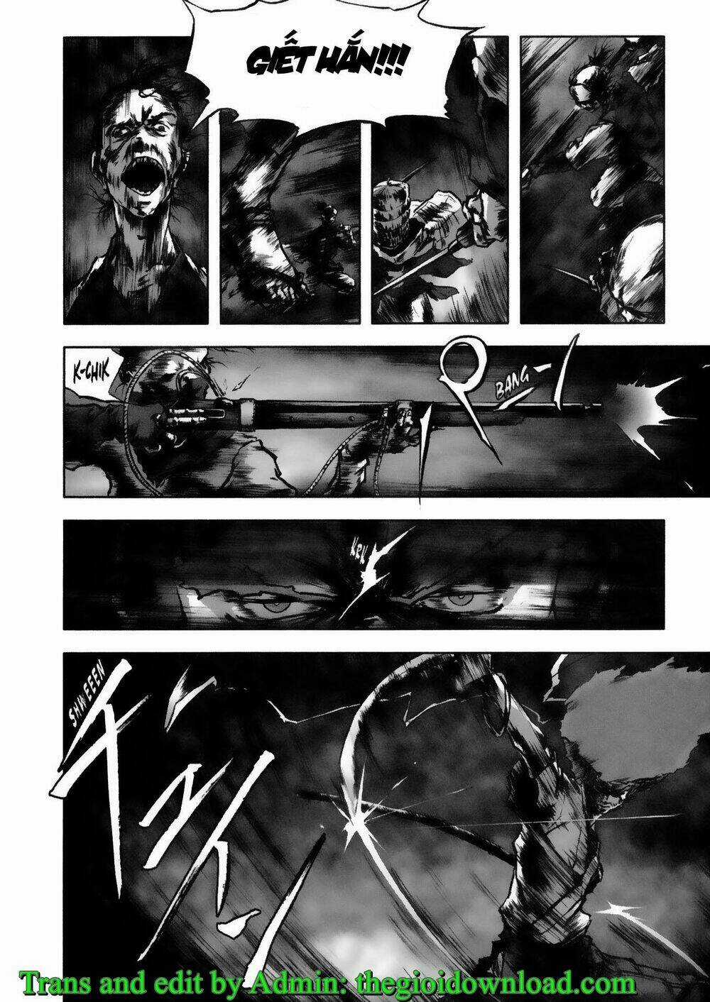 Afro Samurai - Samurai Báo Thù Chapter 1 trang 17