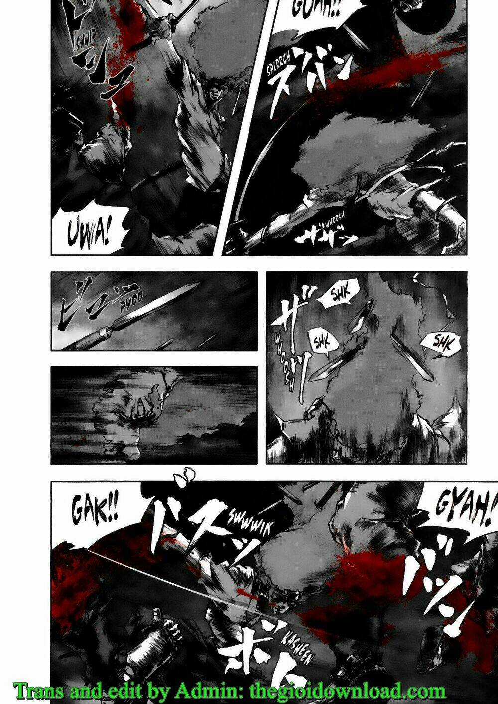 Afro Samurai - Samurai Báo Thù Chapter 1 trang 19
