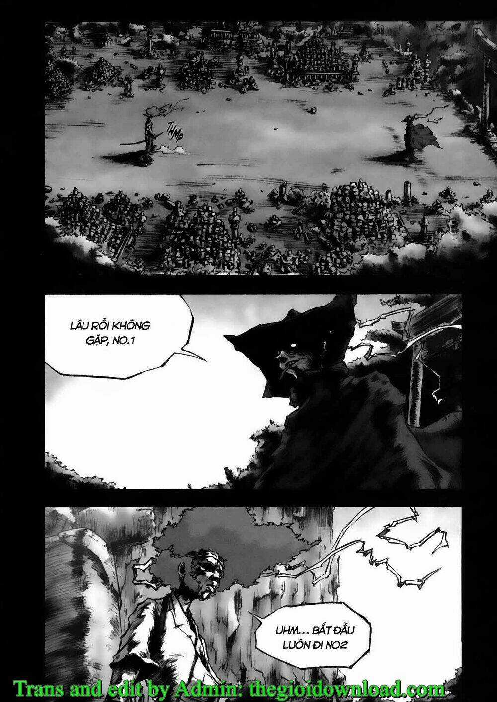 Afro Samurai - Samurai Báo Thù Chapter 1 trang 4