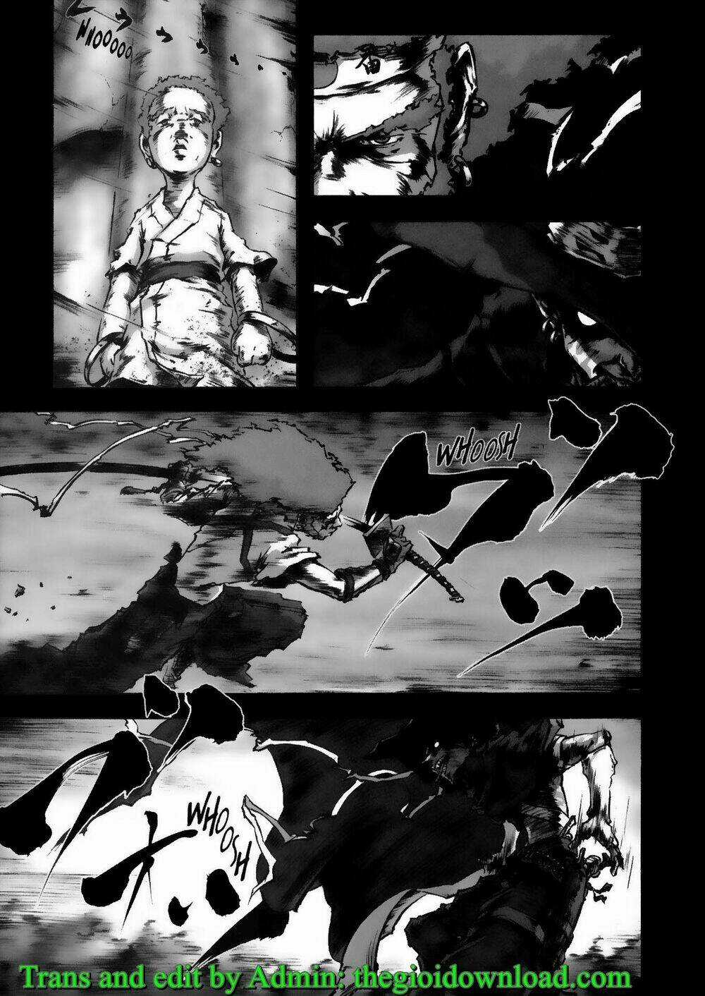 Afro Samurai - Samurai Báo Thù Chapter 1 trang 5