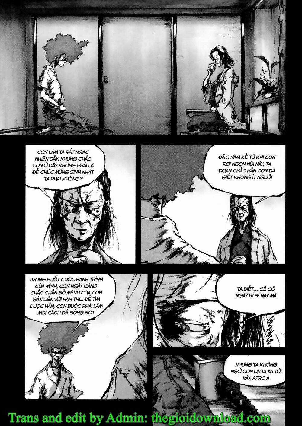 Afro Samurai - Samurai Báo Thù Chapter 10 trang 4