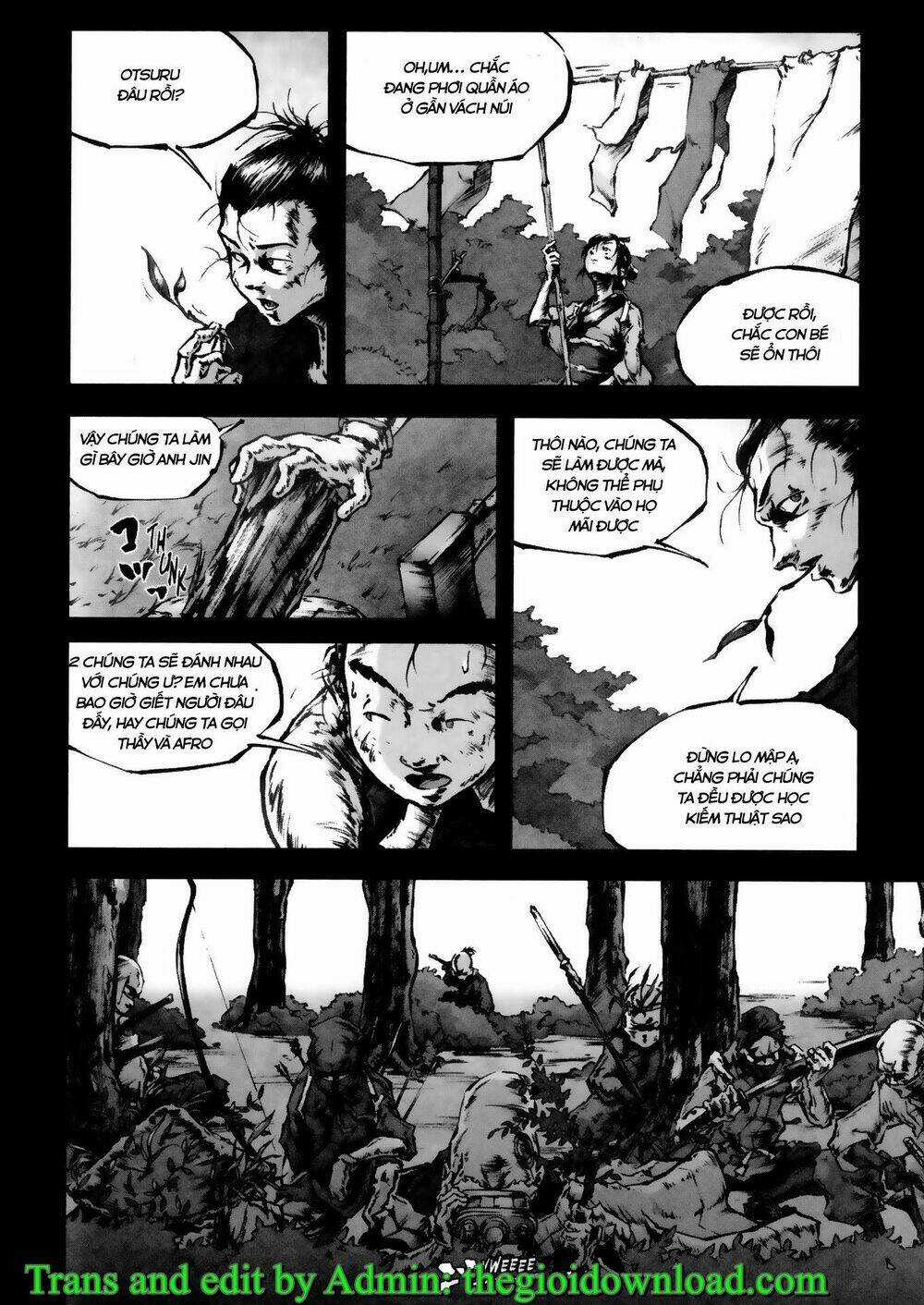 Afro Samurai - Samurai Báo Thù Chapter 10 trang 7