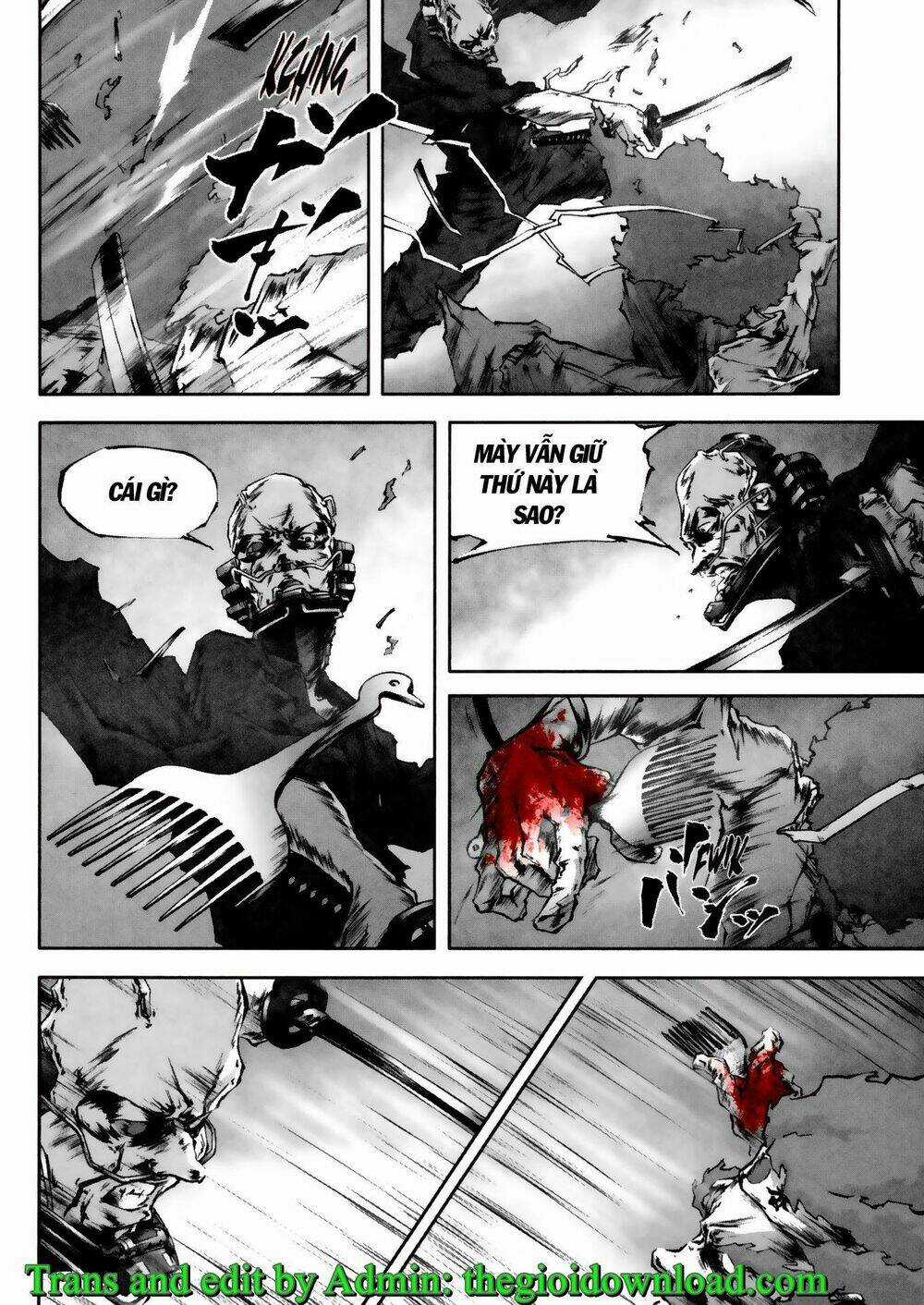 Afro Samurai - Samurai Báo Thù Chapter 12 trang 10