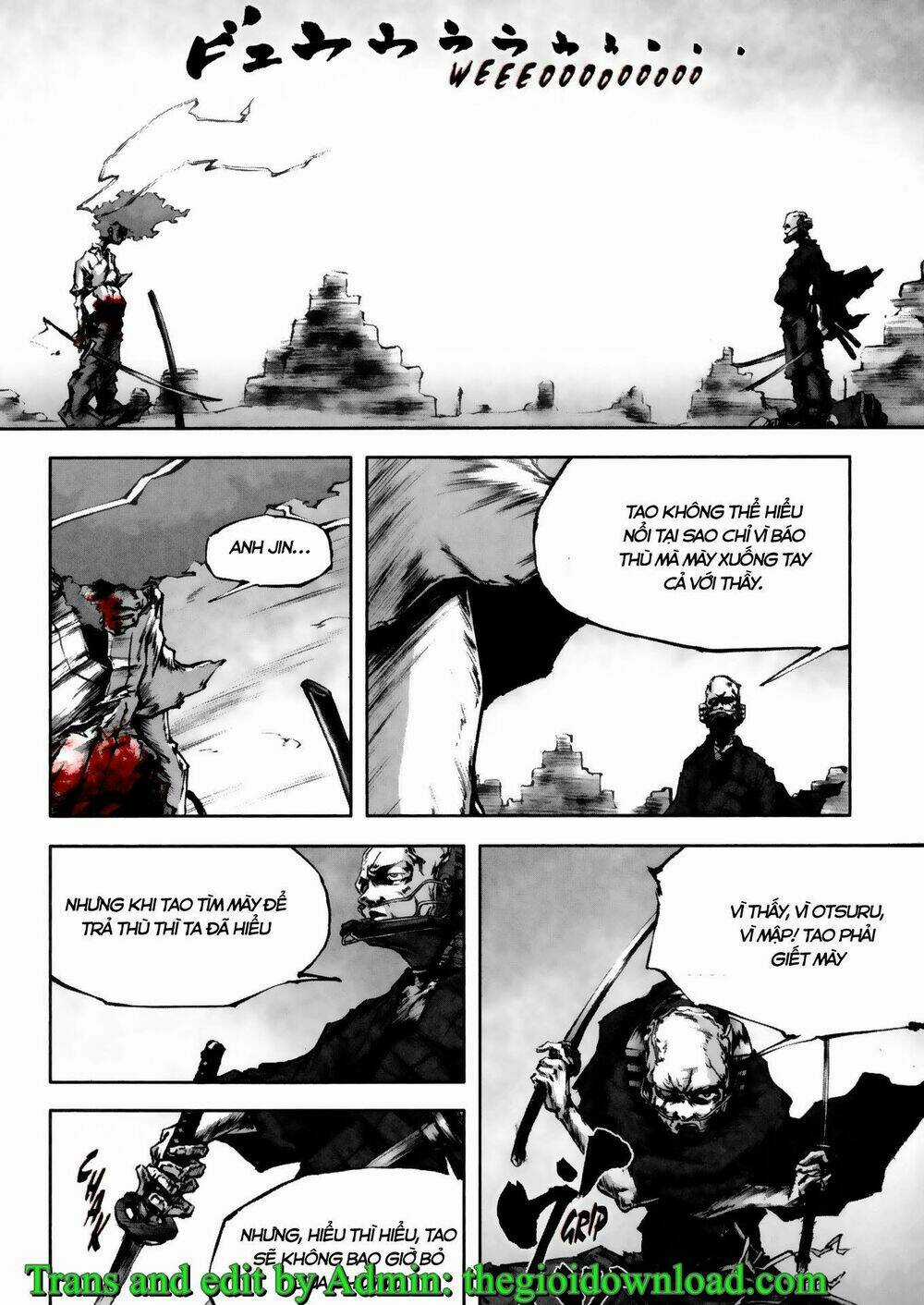 Afro Samurai - Samurai Báo Thù Chapter 12 trang 2