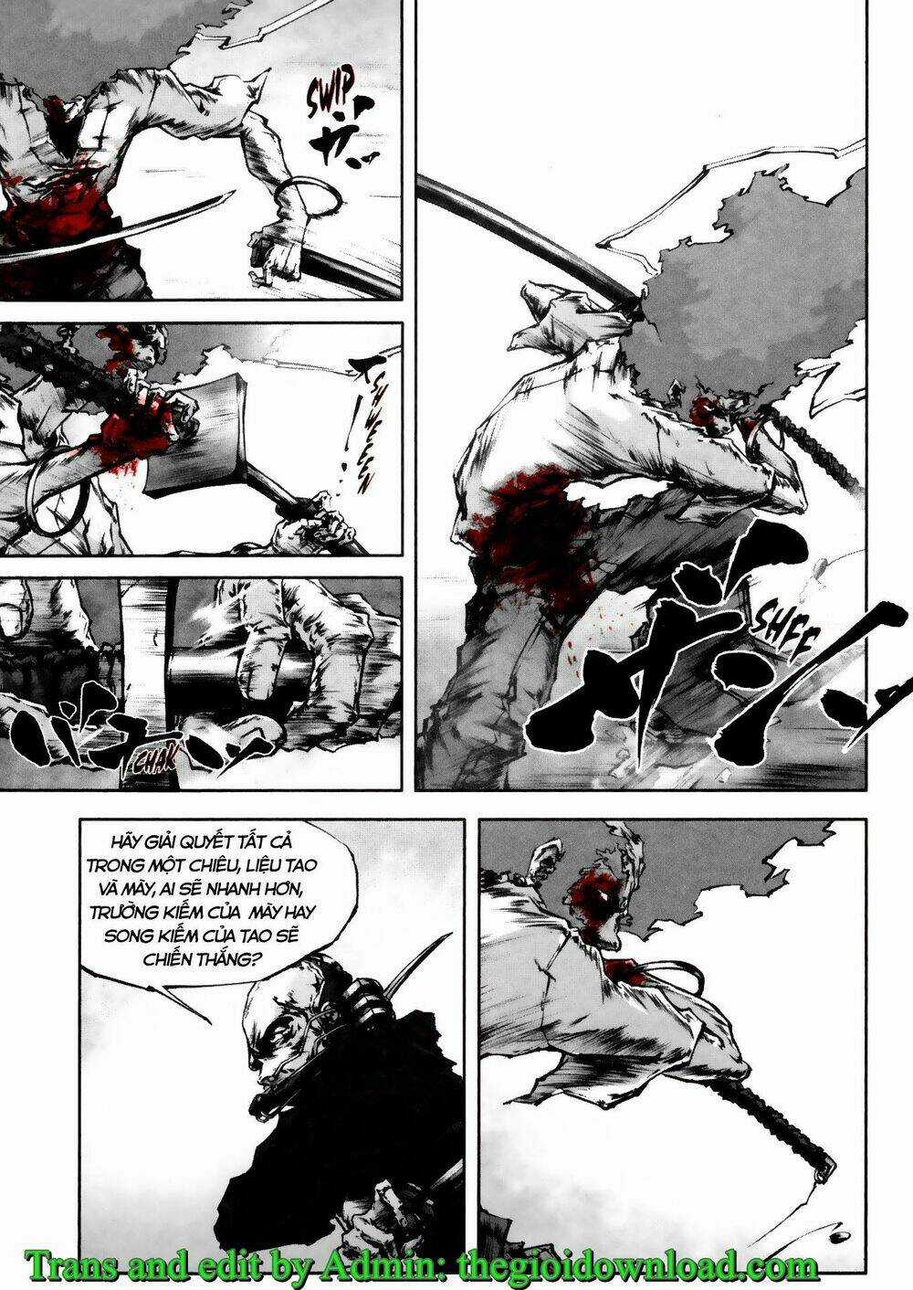 Afro Samurai - Samurai Báo Thù Chapter 12 trang 3