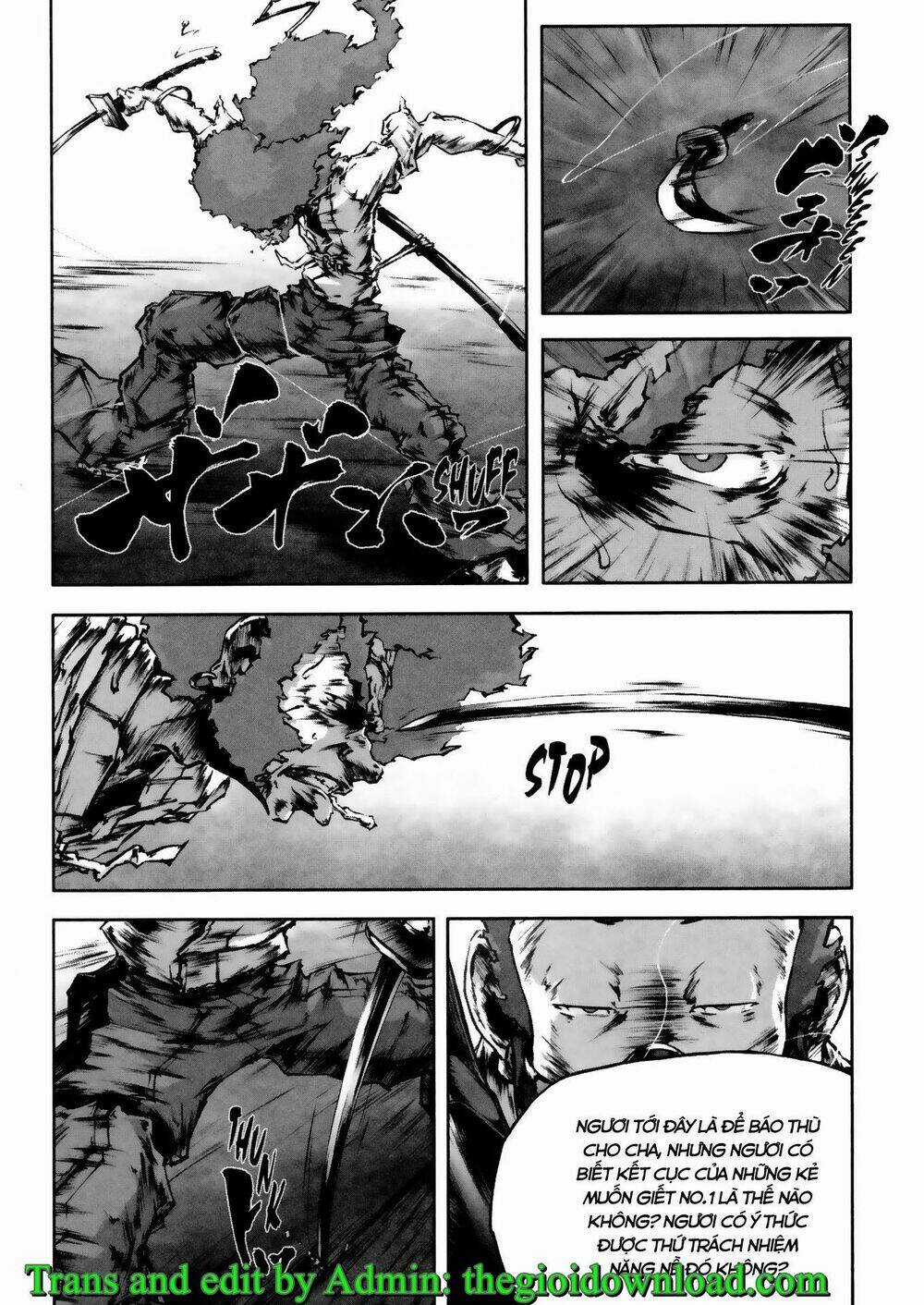Afro Samurai - Samurai Báo Thù Chapter 13 trang 10