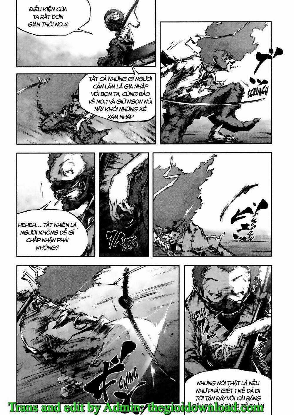 Afro Samurai - Samurai Báo Thù Chapter 13 trang 8