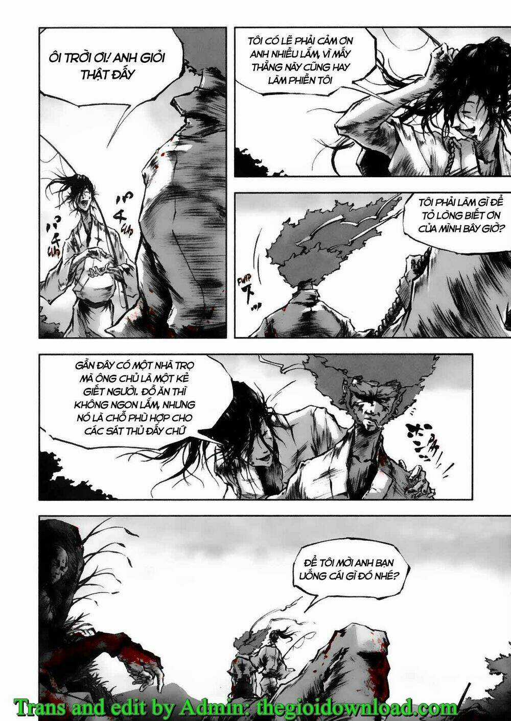 Afro Samurai - Samurai Báo Thù Chapter 2 trang 21