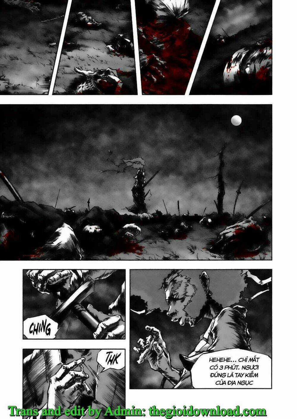 Afro Samurai - Samurai Báo Thù Chapter 2 trang 4