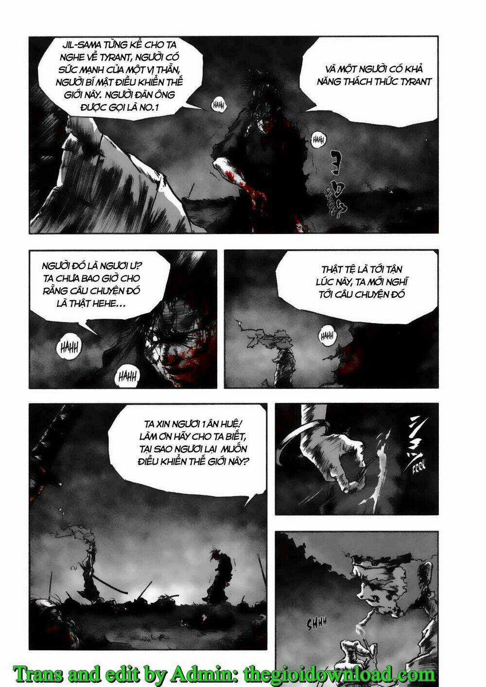Afro Samurai - Samurai Báo Thù Chapter 2 trang 5