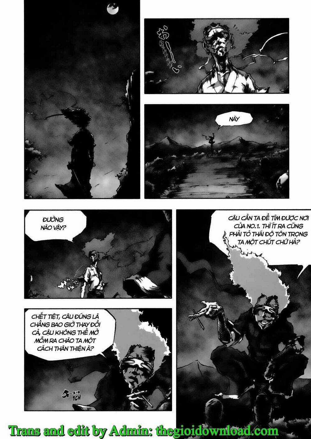 Afro Samurai - Samurai Báo Thù Chapter 2 trang 9