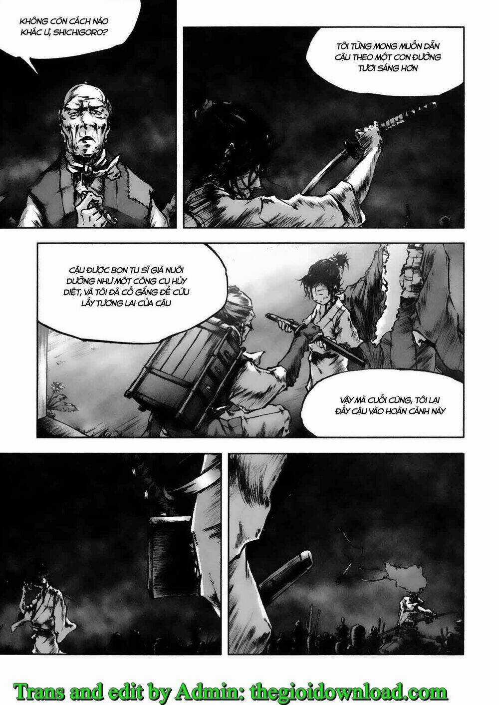 Afro Samurai - Samurai Báo Thù Chapter 3 trang 10
