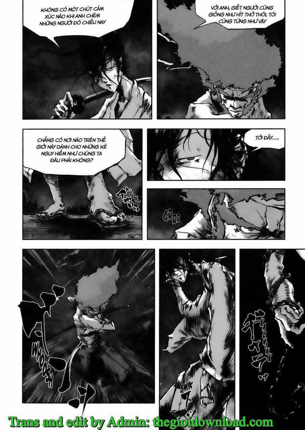 Afro Samurai - Samurai Báo Thù Chapter 3 trang 11