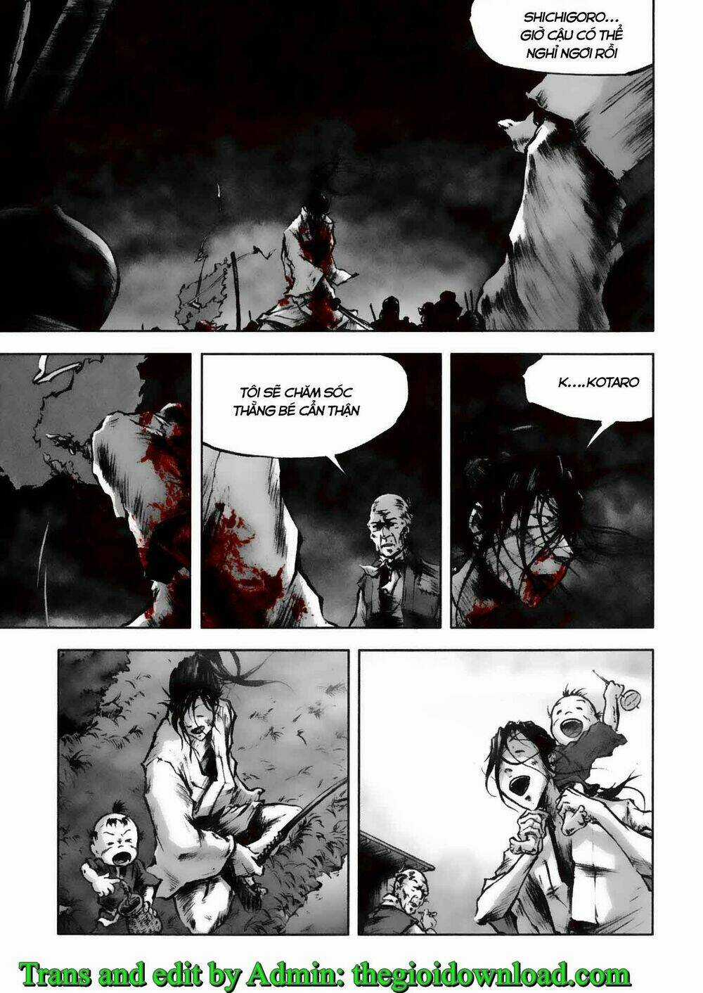 Afro Samurai - Samurai Báo Thù Chapter 3 trang 16