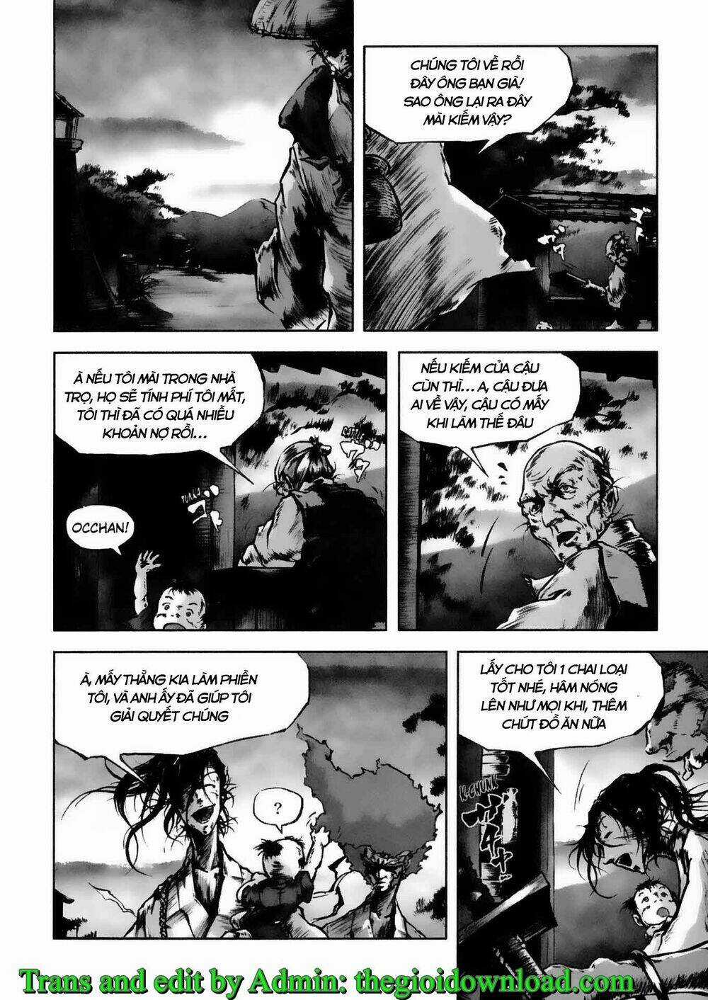 Afro Samurai - Samurai Báo Thù Chapter 3 trang 2
