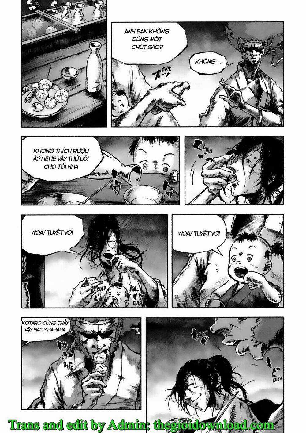 Afro Samurai - Samurai Báo Thù Chapter 3 trang 3