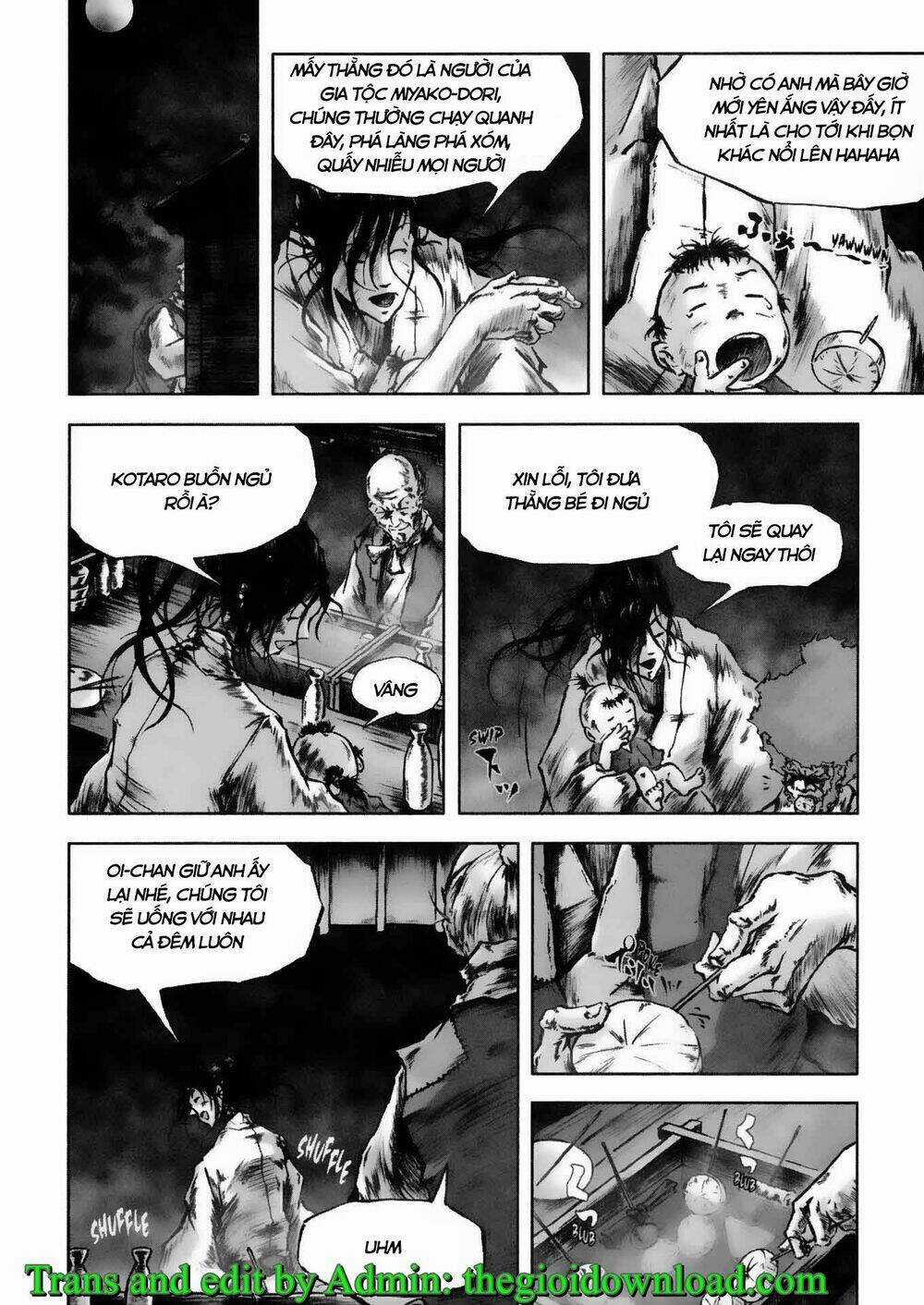 Afro Samurai - Samurai Báo Thù Chapter 3 trang 4