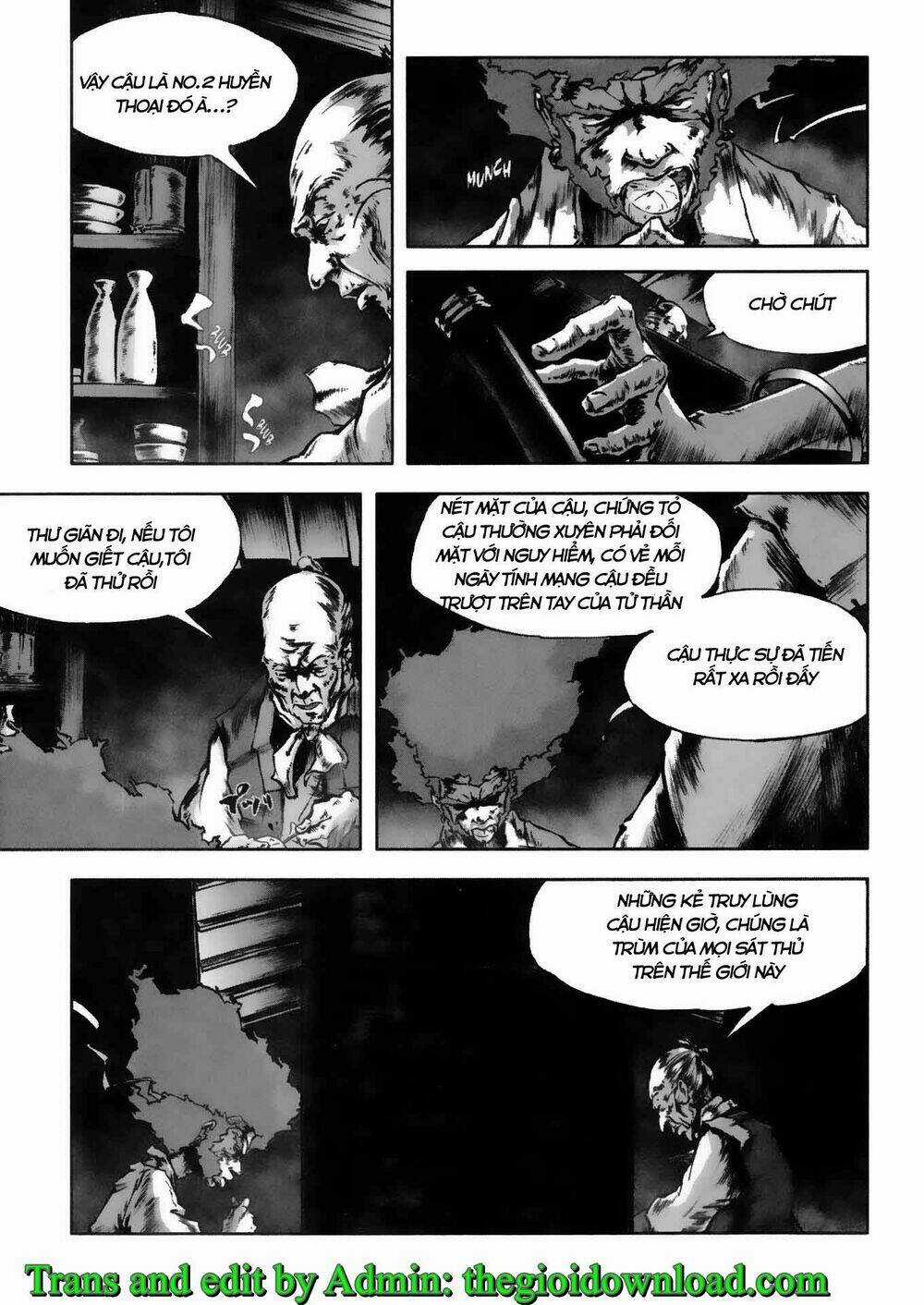Afro Samurai - Samurai Báo Thù Chapter 3 trang 5