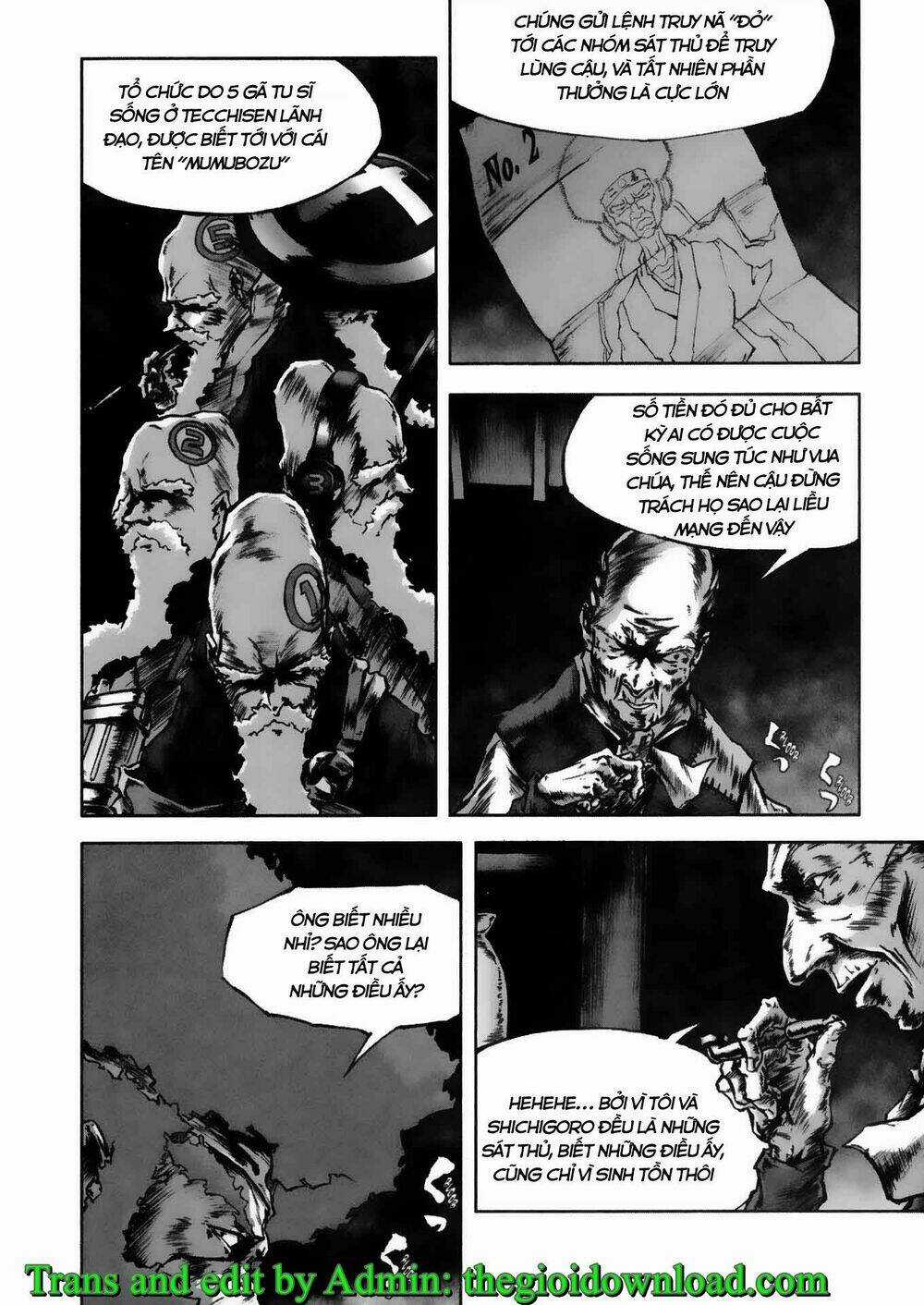 Afro Samurai - Samurai Báo Thù Chapter 3 trang 6