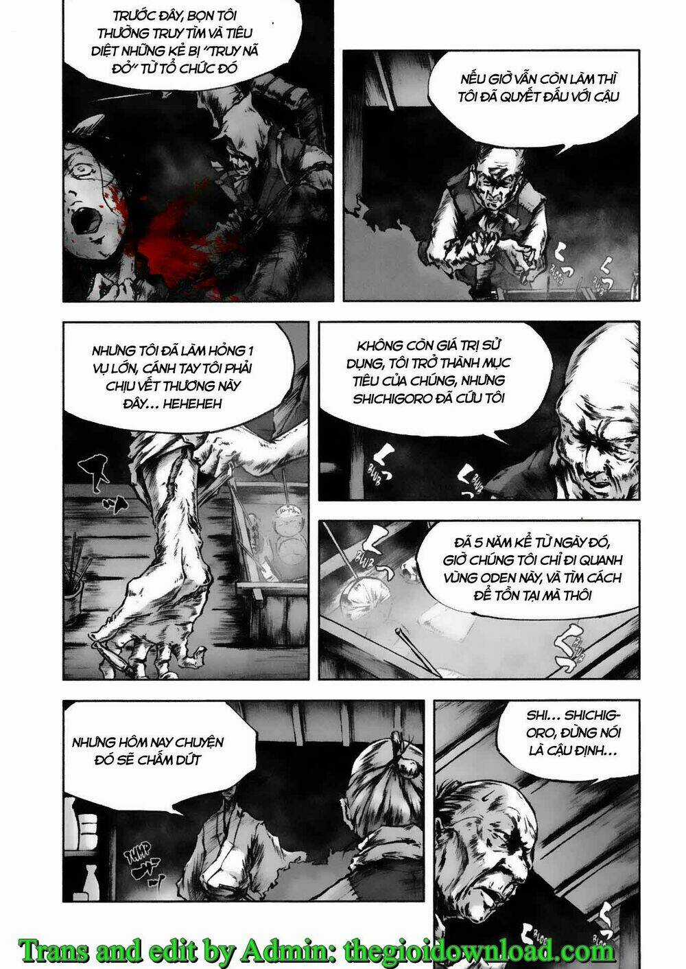 Afro Samurai - Samurai Báo Thù Chapter 3 trang 7