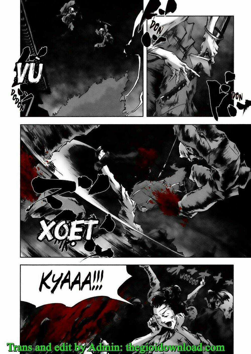 Afro Samurai - Samurai Báo Thù Chapter 4 trang 12