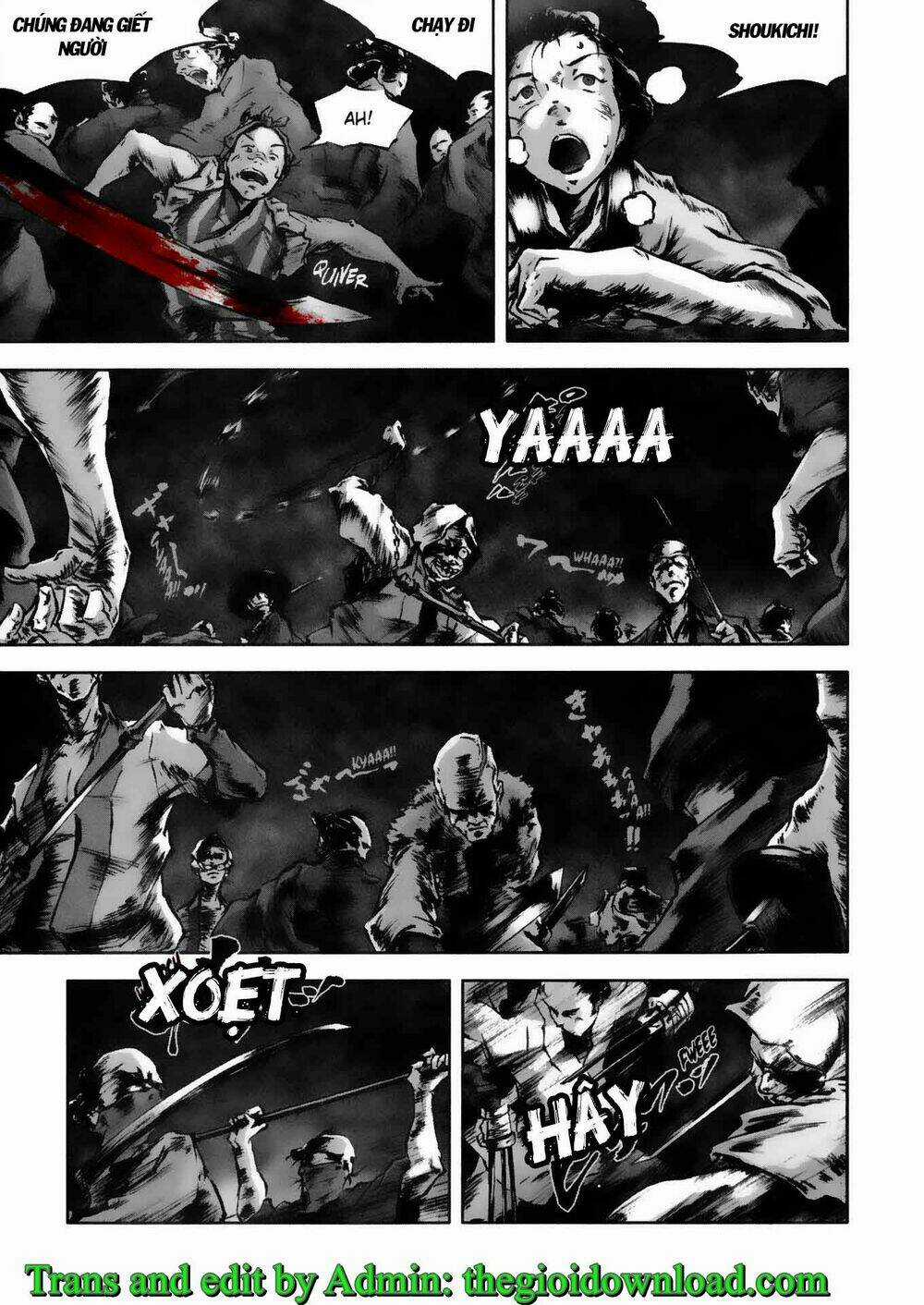 Afro Samurai - Samurai Báo Thù Chapter 4 trang 13