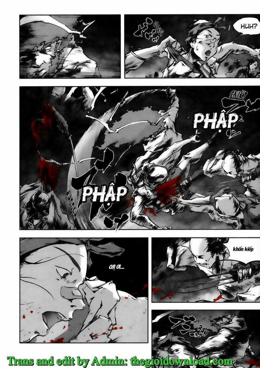 Afro Samurai - Samurai Báo Thù Chapter 4 trang 14