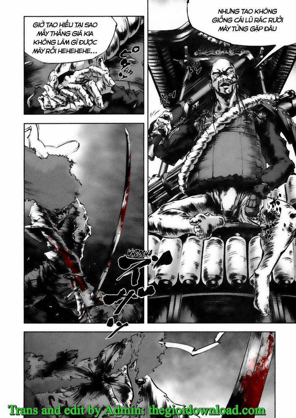 Afro Samurai - Samurai Báo Thù Chapter 4 trang 18