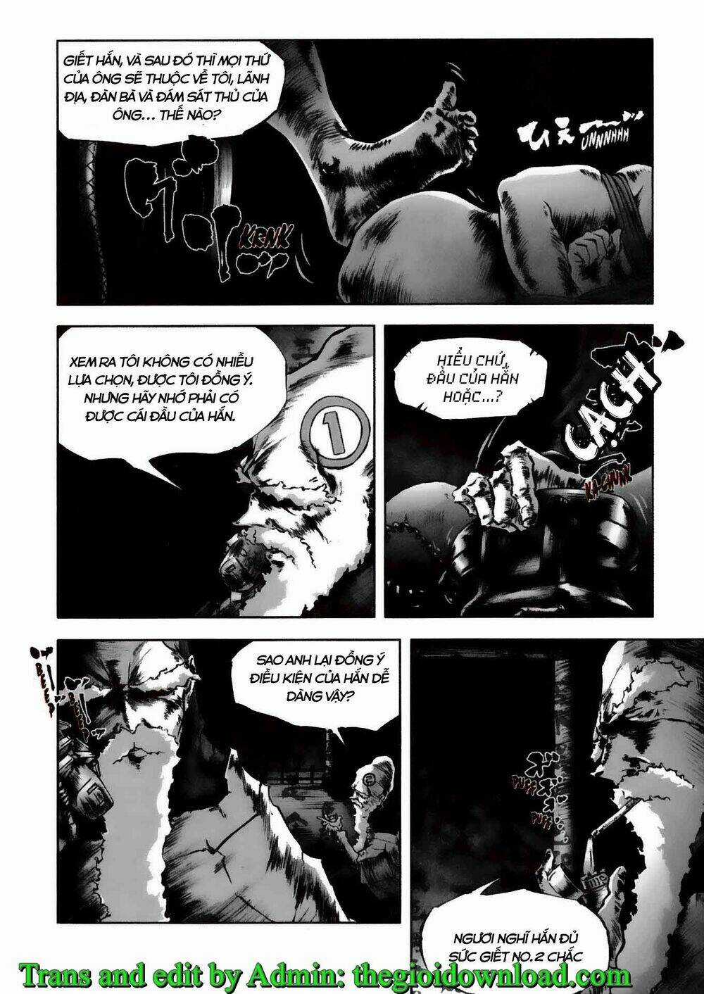 Afro Samurai - Samurai Báo Thù Chapter 4 trang 3