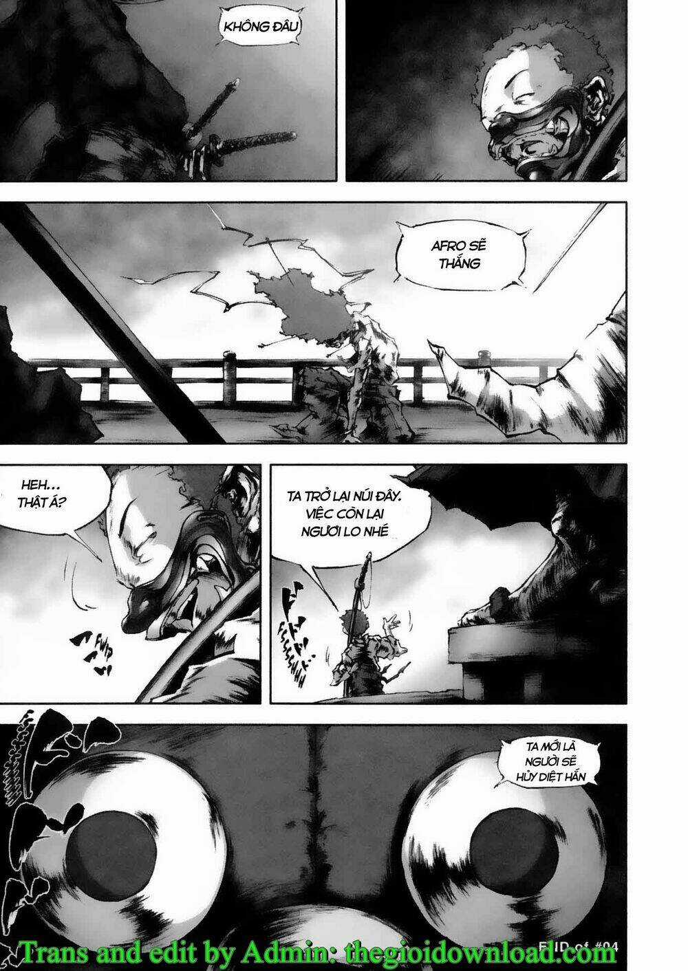 Afro Samurai - Samurai Báo Thù Chapter 6 trang 21