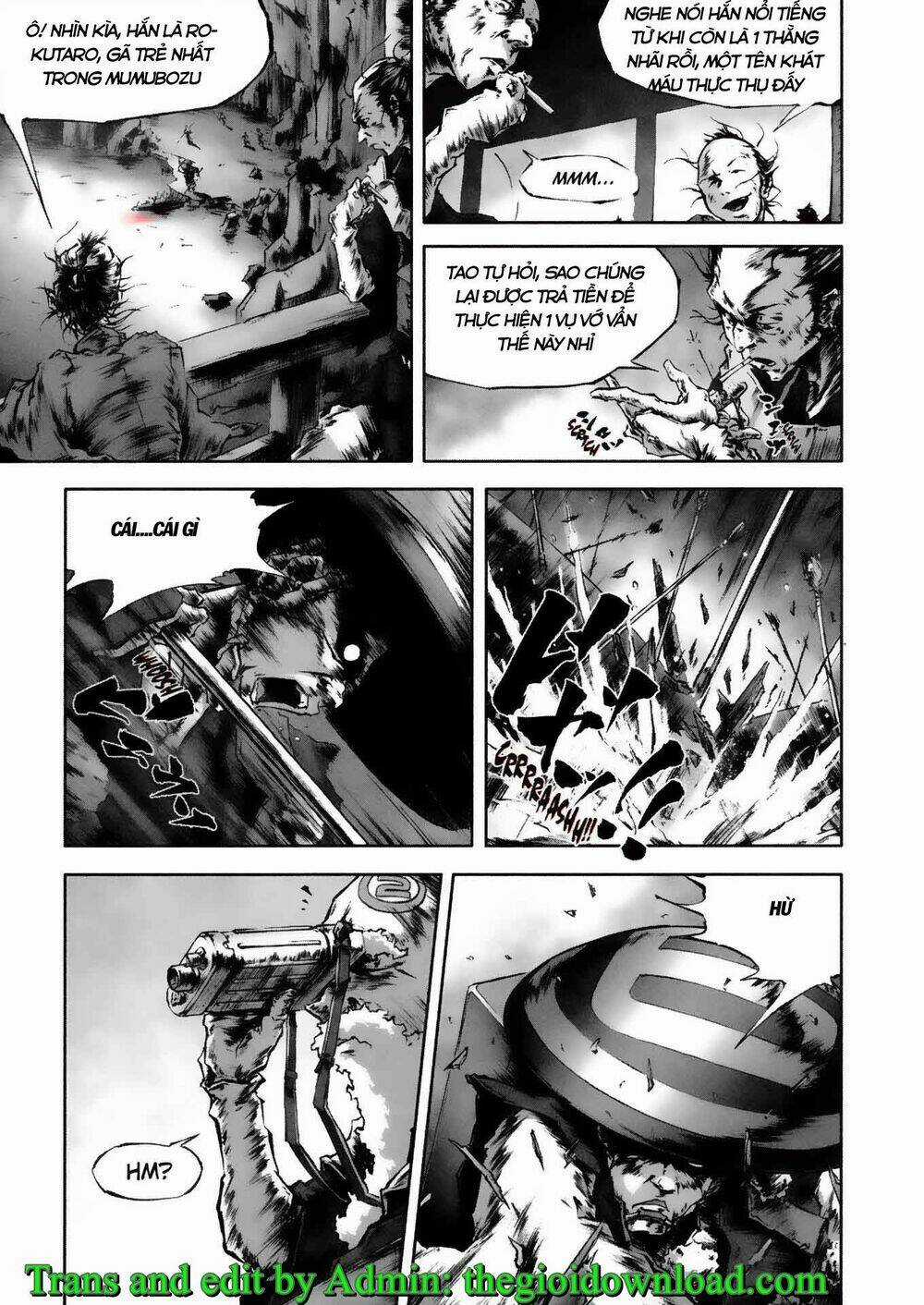 Afro Samurai - Samurai Báo Thù Chapter 6 trang 5