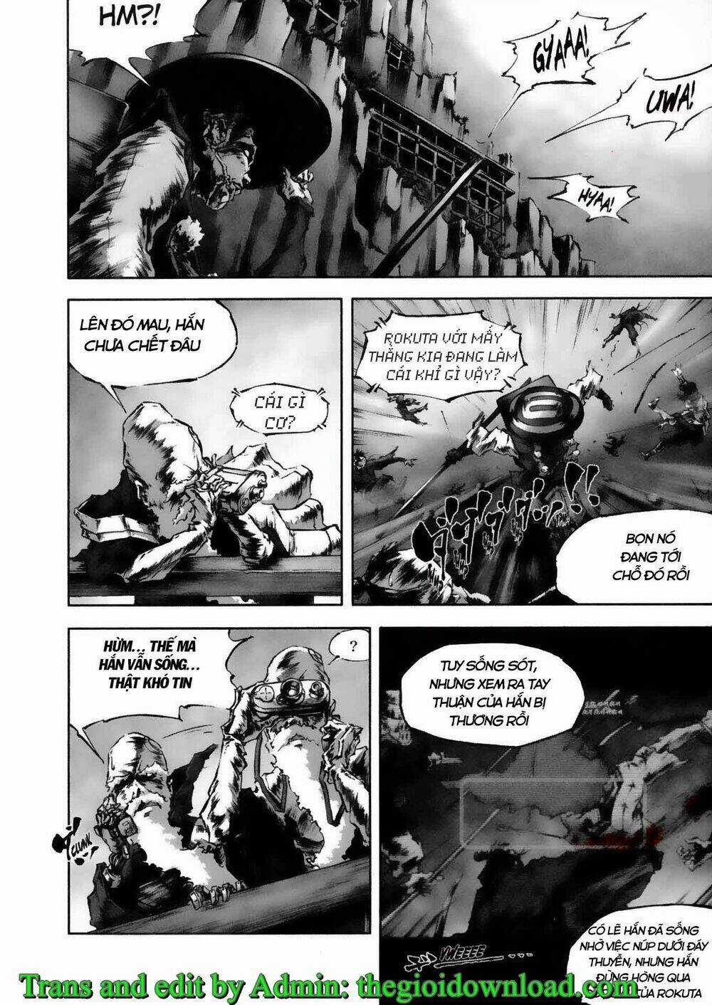 Afro Samurai - Samurai Báo Thù Chapter 6 trang 8