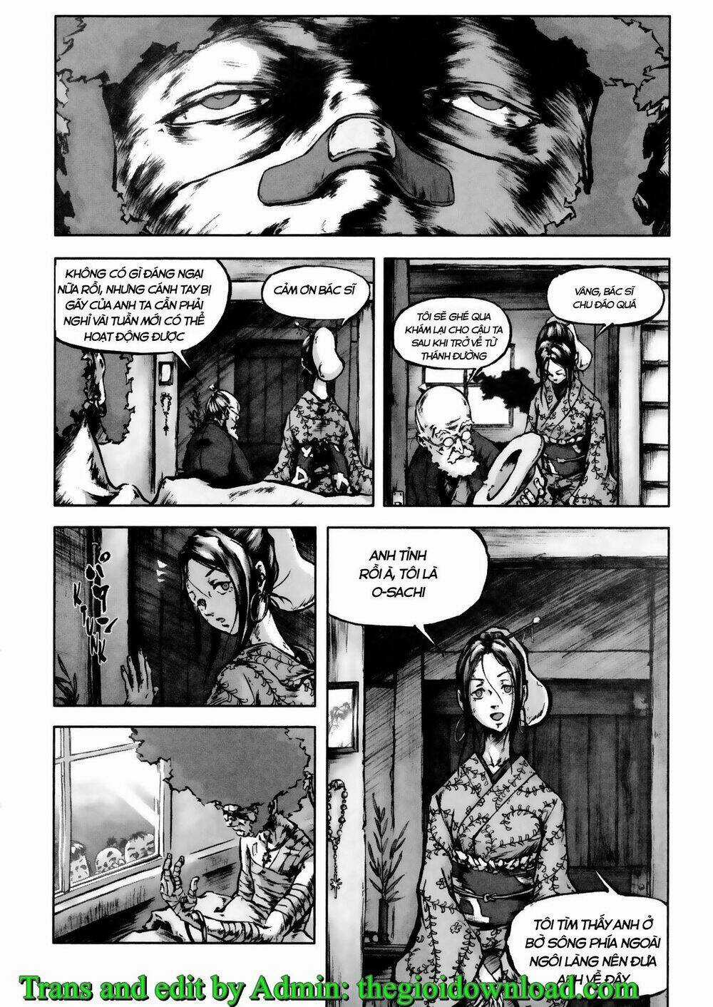 Afro Samurai - Samurai Báo Thù Chapter 8 trang 14