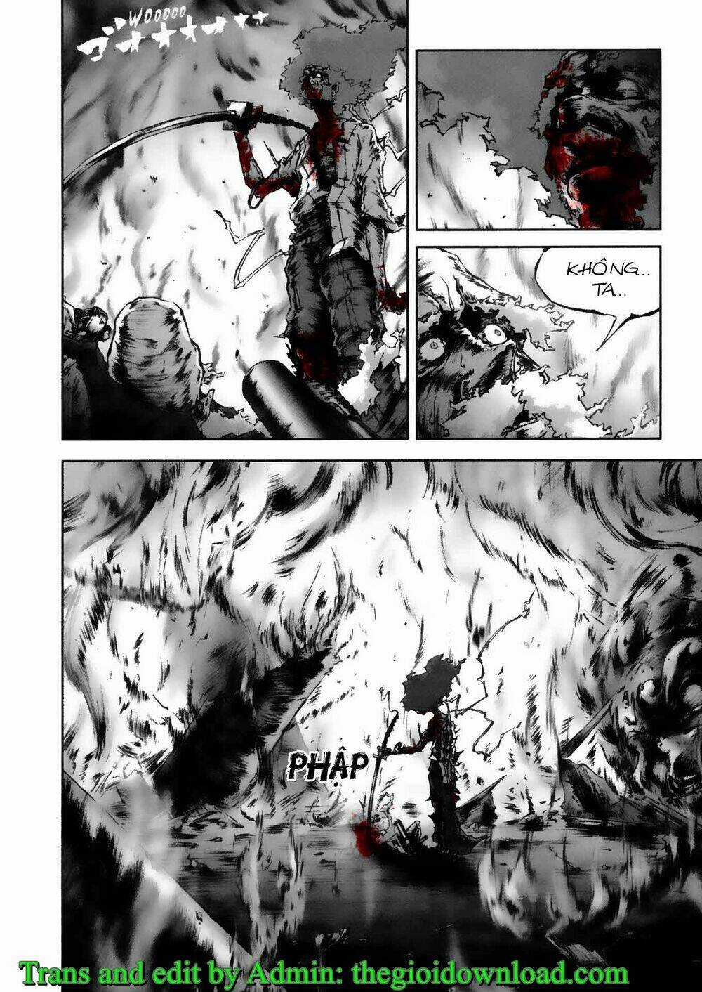 Afro Samurai - Samurai Báo Thù Chapter 8 trang 4