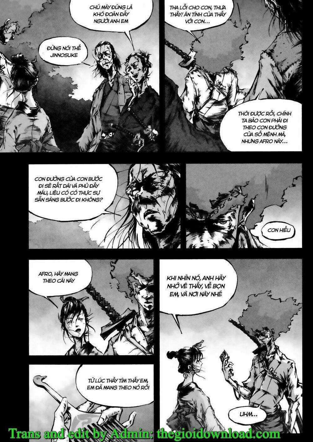 Afro Samurai - Samurai Báo Thù Chapter 9 trang 11